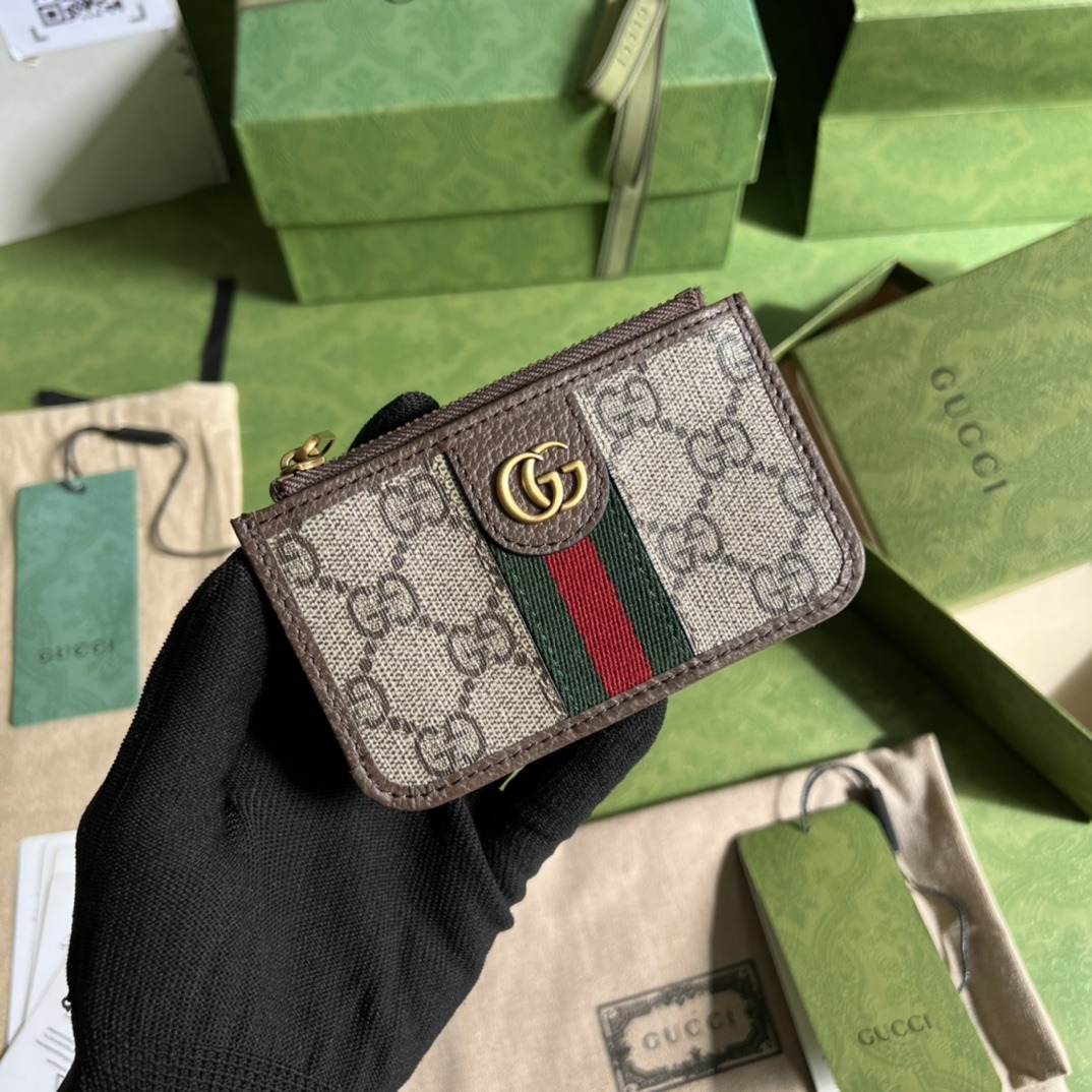 Gucci Wallet-12*7.5*1CM
